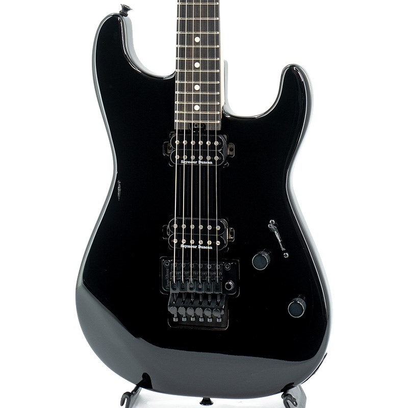 Charvel Pro-Mod San Dimas Style 1 HH FR (Gloss Black/Ebony)の画像
